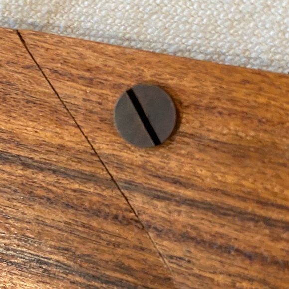 TESLER+MENDELOVITCH HANDMADE WOODEN CLUTCH - Picture 5 of 11